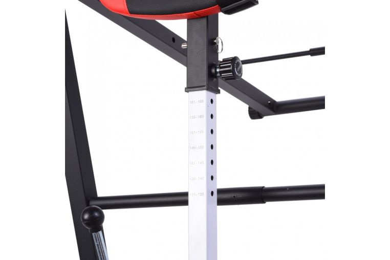 Инверсионный стол EVO Fitness Kinetic red фото 7
