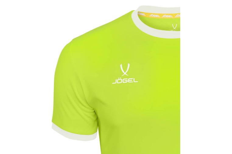 Футболка игровая Jogel CAMP Origin Jersey, желтый неон, детский фото 2