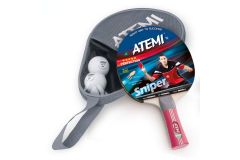 Набор для настольного тенниса Atemi Sniper APS (1ракетка+чехол+2 мяча***)