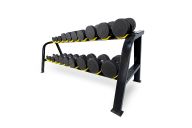 Стойка для гантелей UnixFit DumRack 9 PRO (500 кг) DBRK9PBKYL500