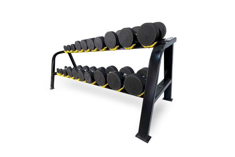 Стойка для гантелей UnixFit DumRack 9 PRO (500 кг) DBRK9PBKYL500 