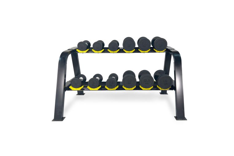 Стойка для гантелей UnixFit DumRack 9 PRO (500 кг) DBRK9PBKYL500 фото 1