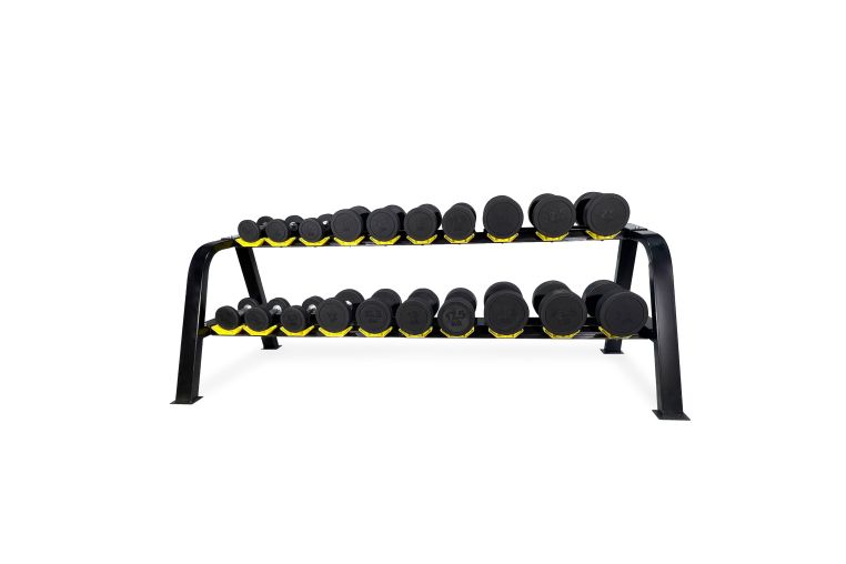 Стойка для гантелей UnixFit DumRack 9 PRO (500 кг) DBRK9PBKYL500 фото 4
