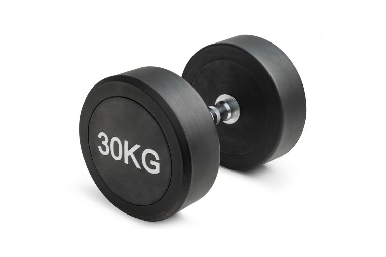 Гантель неразборная круглая 30 кг. VictoryFit VF-R300 