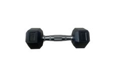 Обрезиненная гексагональная гантель 6кг Inex Hex Dumbbell TF-D2017-6