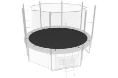 Чехол для батута UNIX Line 12 ft