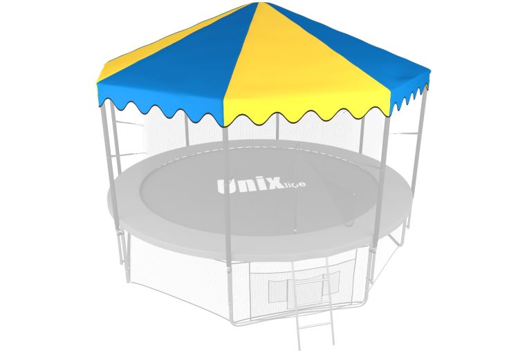 Крыша для батута UNIX Line 14 ft Blue/Yellow 