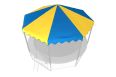Крыша для батута UNIX Line 14 ft Blue/Yellow фото 1