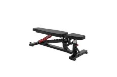Скамья многофункциональная регулируемая Protrain PP187 (черно-красный)