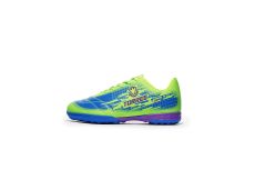 Бутсы футбольные (многошиповки) детские Torres COPA KID TS234238-350 салатово-синий