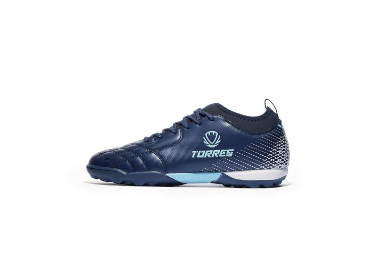 Бутсы футбольные (многошиповки) подростковые Torres BOLA-J TS2342310-372 с носком, синий 