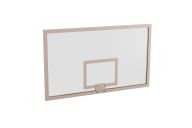 Щит баскетбольный игровой (стекло 10 мм) 1050х1800 мм ZAVODSPORTA