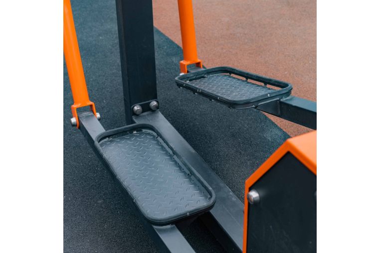 Cardio-1902 Уличный тренажер Эллипсоид с безынерционным нагрузочным механизмом ZAVODSPORTA фото 12