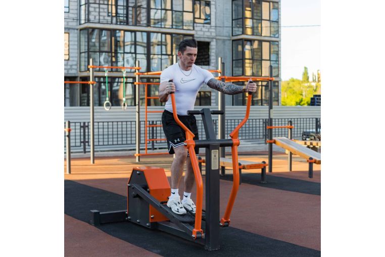 Cardio-1902 Уличный тренажер Эллипсоид с безынерционным нагрузочным механизмом ZAVODSPORTA фото 6