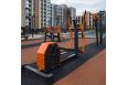 Cardio-1902 Уличный тренажер Эллипсоид с безынерционным нагрузочным механизмом ZAVODSPORTA фото 8