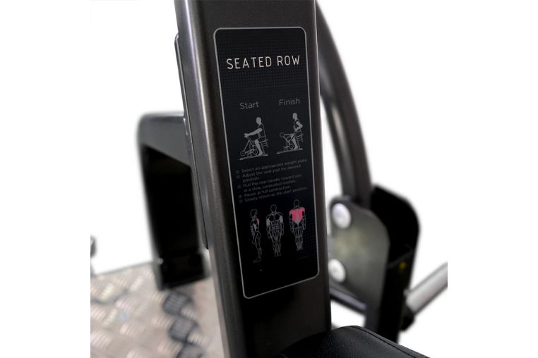 Гребная тяга на свободных весах AnyFit T04 фото 15