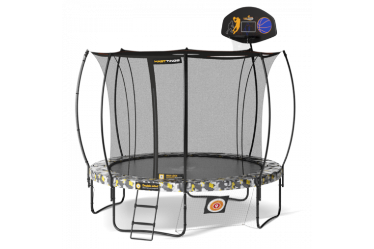 Батут Hasttings Superfly X 10ft + Теневой тент + Сет для баскетбола + Футбольные ворота + Распылитель водный 