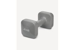 Гантель виниловая 4 кг Star Fit DB-106 темно-серый