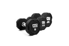 Гантельный ряд полиуретановый 2,5-50 кг Protrain DPU