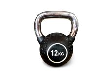 Гиря полиуретановая с хромированной ручкой Protrain KB2015-12