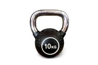 Гиря полиуретановая с хромированной ручкой Protrain KB2015-10