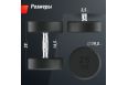 Гантель UNIX Fit PRO круглая обрезиненная 25 кг, 2 шт. фото 2