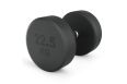 Гантель UNIX Fit PRO круглая обрезиненная 22,5 кг, 2 шт. фото 9
