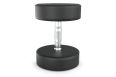 Гантель UNIX Fit PRO круглая обрезиненная 22,5 кг, 2 шт. фото 8