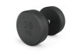 Гантель UNIX Fit PRO круглая обрезиненная 20 кг, 2 шт. фото 9