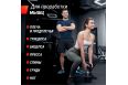 Гантель UNIX Fit PRO круглая обрезиненная 17,5 кг, 2 шт. фото 5