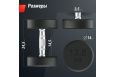 Гантель UNIX Fit PRO круглая обрезиненная 12,5 кг, 2 шт. фото 2